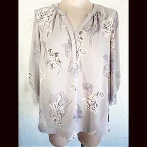 Poly Work Blouse Office Wear Spring and Summer